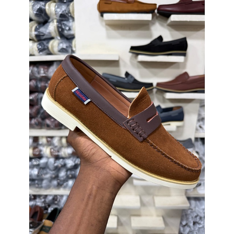 Mocassin gentleman en Daim