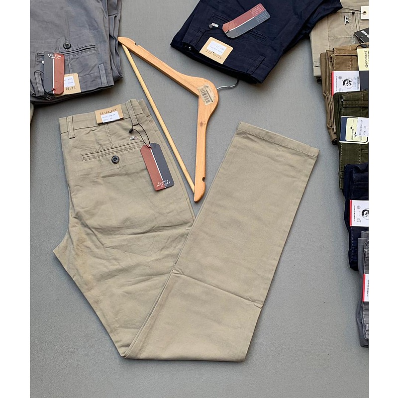 Pantalon Tommy Hilfiger – Beige Sable Sablé