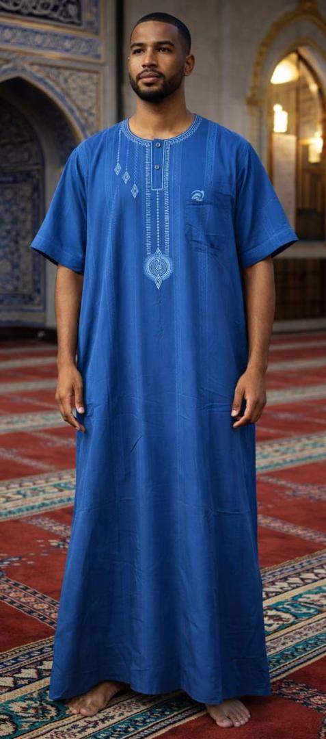 Boubou La Qamis "Impérial" – Édition Broderie Artisanale