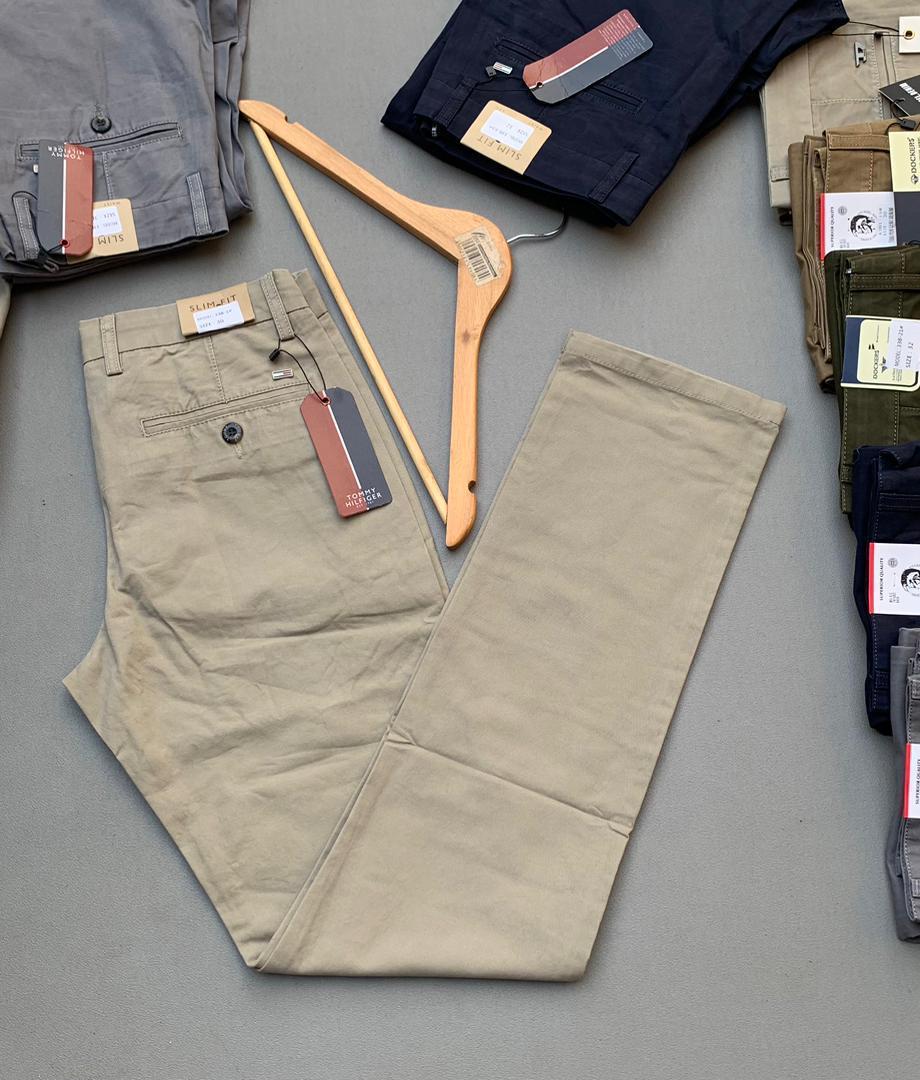 Pantalon Tommy Hilfiger – Beige Sable Sablé